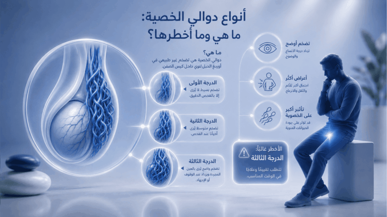أنواع دوالي الخصية: ما هي وما أخطرها؟