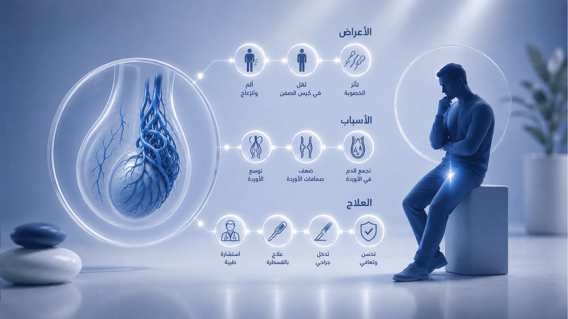 دوالي الخصية: الأعراض والأسباب وطرق العلاج